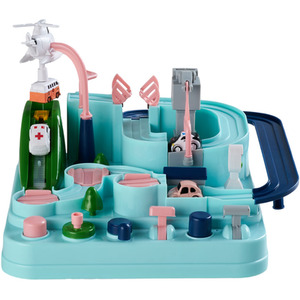 Kidkid Car Adventure Toy Set - Green by Kidkid