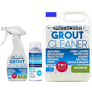 Grout Cleaner And Waterproof Grout Sealer - Clear / 61500ml by Pro-Kleen