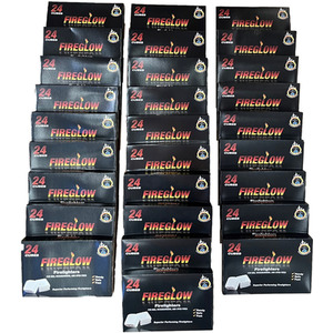 28 Boxes of Fireglow Firelighters - White by Fireglow