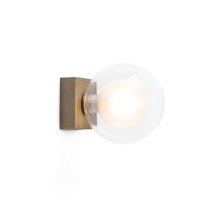 Perla Bathroom Globe Wall Light - Bronze