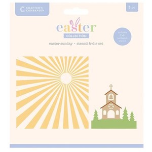 Easter Sunday Metal Die and Stencil - Multi by Crafters Companion