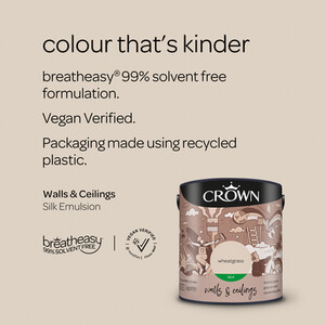Crown Walls and Ceilings Silk Emulsion by Crown Paints
