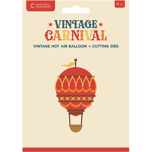 Vintage Hot Air Balloon - Silver by Crafters Companion