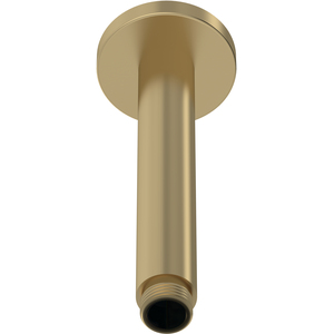 Round Ceiling Mount Shower Arm Brushed Brass 150mm - Brushed Brass by Balterley