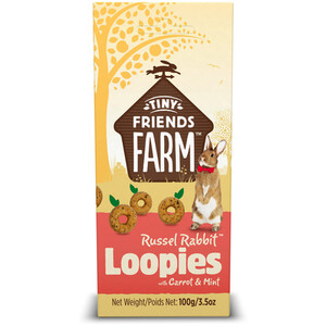 Russel Rabbit Loopies with Carrot and Mint by Tiny Friends Farm