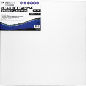 Art Studio 3D Artist Canvas by Art Studio