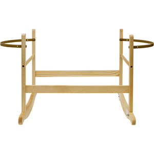 Chester Rocking Moses Basket Stand Natural - Natural