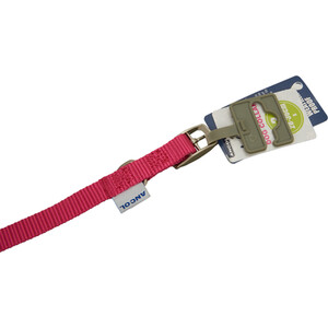 Nylon Dog Collar - Raspberry / 40cm by Ancol