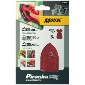 Mouse Sander Sanding Pads by Black + Decker