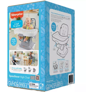Fisher-Price SpaceSaver Simple Clean High Chair - Multi by Fisher Price