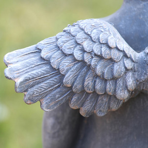 Minel Solar Powered Bird Bath and Water Feature - Brown by Primrose