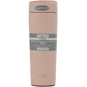 Scandi Stainless Steel Slimline Travel Mug