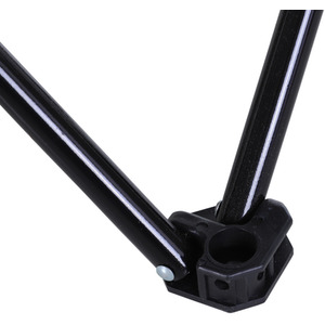 Outsunny 6 Seat Folding Bench - Black by Outsunny