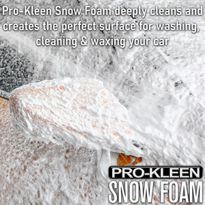 Karcher K Series Snow Foam Lance, Microfibre Cloth, Mitt Pressure Washer - White / 5L Cherry by Pro-Kleen