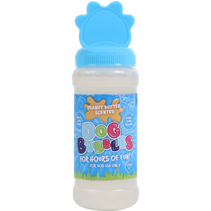 Peanut Butter Scented Dog Bubbles