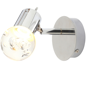 Ayston LED Bathroom Wall Light - Chrome / 5W by Litecraft
