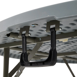 Outdoor Folding Camping Table with Handle by Livingandhome