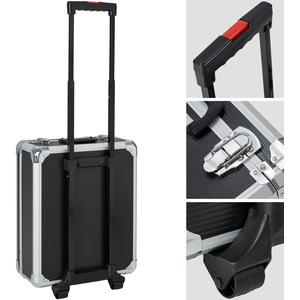 Tool Box Trolley 1200 Pcs - Black by tectake