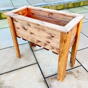 Large Raised Trough - Brown by Charles Taylor