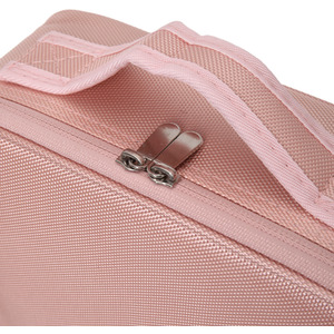 Oxford fabric Waterproof Portable Travel Makeup Bag by Livingandhome