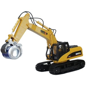 Remote Control Excavator Timber Grabber - Yellow by Big Daddy