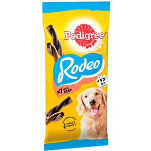 Pack of 7 Pedigree Rodeo Treats - Beef by Pedigree