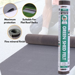 Standard Grade Mineral Shed Roofing Felt by NOVECRAFTO