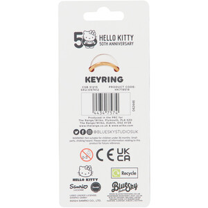 Hello Kitty 2D Keyring by Bluesky