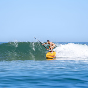 Aqua Marina Fusion 10ft10 All Round Inflatable Stand Up Paddle Board - Yellow by Aqua Marina