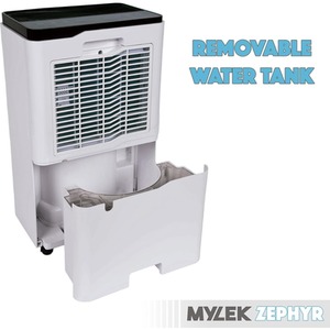 Digital Dehumidifier 16L With Humidity Display - White by Mylek