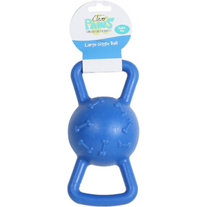 Giggle Ball with Handle by Clever Paws