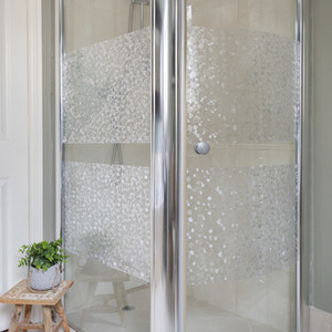 dc fix Hope premium static cling vinyl window privacy film - WHITE by d-c-fix