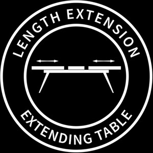 Charlotte Extension Dining Table Set - Beige by Malay