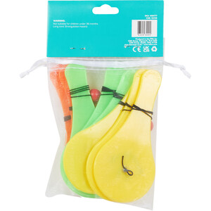 Pack of 8 Happy Paddle Ball Party Favours - Multicolour by THE RANGE