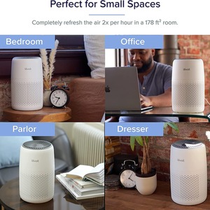 Quiet Air Purifier Power Saving - Cream