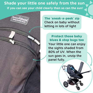 Snoozeshade Plus Extra - Black by SnoozeShade