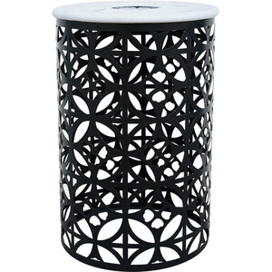 Hudson Solar Table - Black and White