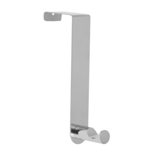 Over the Door Single Coat and Hat Hook - Chrome
