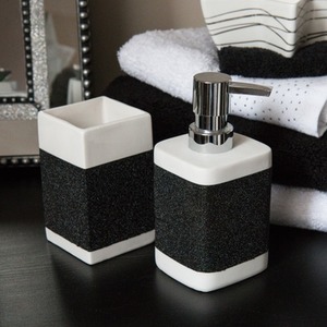 dc fix Glitter Black Self Adhesive Vinyl Wrap - black by d-c-fix