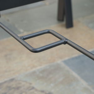 Outsunny Glass Table Umbrella Hole 7 PCs Garden Dining Set by Outsunny