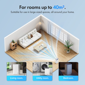 Desiccant Dehumidifier 7L per Day - White by VonHaus