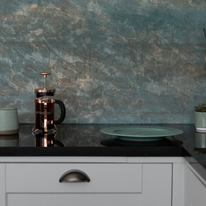 dc fix Oxide Steel Self Adhesive Vinyl Wrap - Blue by d-c-fix