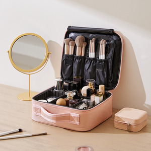 Oxford fabric Waterproof Portable Travel Makeup Bag by Livingandhome