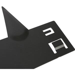 5pc Steel Lawn Edging Set - 5m x 8cm - Black by Harbour Housewares