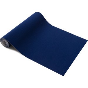 dc fix Felt Velour Navy Blue Self Adhesive Vinyl Wrap - blue by d-c-fix