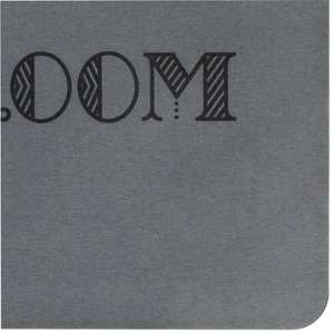 Bathroom Grey Stone Non Slip Bath Mat - Grey by Artsy Mats