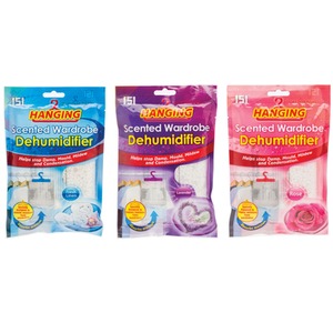 3 Scented Wardrobe Dehumidifiers - White by 151