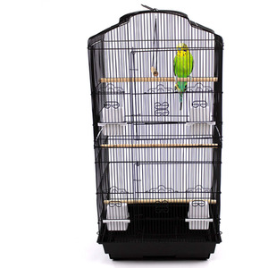 Large Bird Cage - Black by Actiaspet