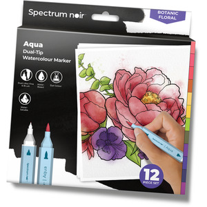 Spectrum Noir Aqua 12 Pack by Spectrum Noir