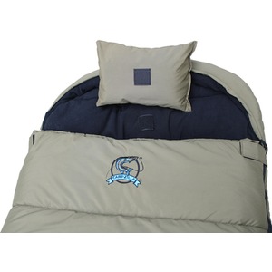 CARPZILLA Carp Fleece Lined Sleeping Bag Green - Dark Green by CARPZILLA